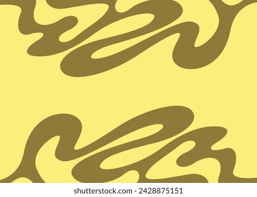 Abstract background with colorful and gradient wavy lines pattern	
