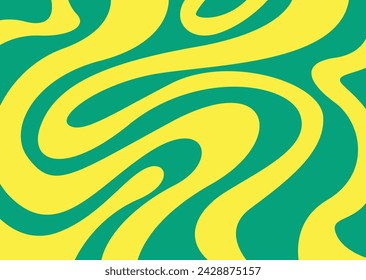 Abstract background with colorful and gradient wavy lines pattern	
