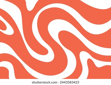 Abstract background with colorful and gradient wavy lines pattern