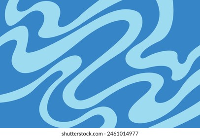 Abstract background with colorful and gradient wavy lines pattern