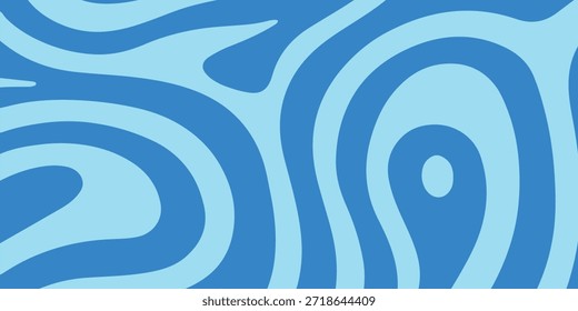 Fondo Abstractas con el patrón de líneas onduladas coloridas y degradadas, decoración abstracta