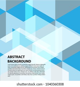 Diseño gráfico de fondo abstracto de color vectorial geométrico