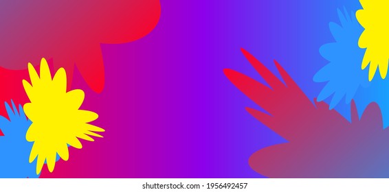 abstract background. Colorful Greeting card design