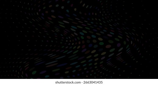 Fondo Abstractas con puntos de semitono de colores. Ilustración vectorial.