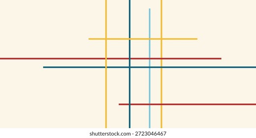 Fondo Abstractas con líneas de intersección coloridas y diseño moderno limpio. Ideal para branding creativo, presentaciones, pósters y comunicación visual contemporánea.