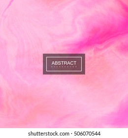 Abstract background with colorful iridescent moire texture. Vector artistic illustration of iridescent oil painting or marbling imitation. Applicable for poster, brochure, cover, banner designs