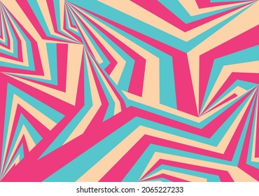 Abstract background with colorful irregular gradient lines pattern