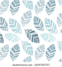 Abstract background with  colorful leaves.Vintage elegant colored floral leaf pattern.vector illustration repeatable pattern, wallpaper design.Eps 10.