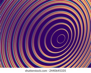 Abstract Background of Colorful Lines. Geometric Digital Art. Modern wallpaper.