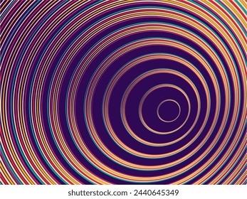Fondo abstracto de líneas coloridas. Arte Digital Geométrico. Papel pintado moderno.