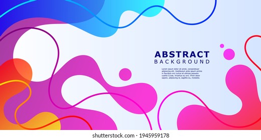 fondo abstracto con líneas coloridas y líquido