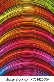 Abstract background with colorful lines.Vector illustration in rainbow colors.
