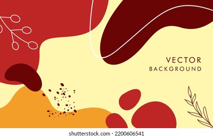 Abstract background with colorful logo, poster art background