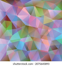 Fondo abstracto del colorido mosaico de poli bajo