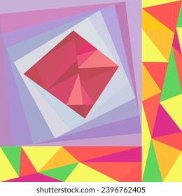 Abstract Background.  Background Colorful. Background Low Poly. Background Vector Stock.