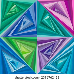 Antecedentes abstractos.  Colorido De Fondo. Antecedentes Bajo Poli. Material vectorial de fondo.