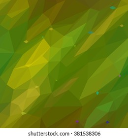 Abstract Background, Colorful Low Poly Design. Vector