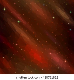 Abstract Background, Colorful Low Poly Design. Vector