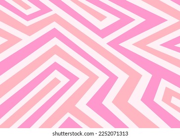 Abstract background with colorful maze line pattern