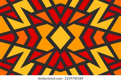 Abstract background with colorful mosaic tile pattern. Colorful abstract mosaic tile