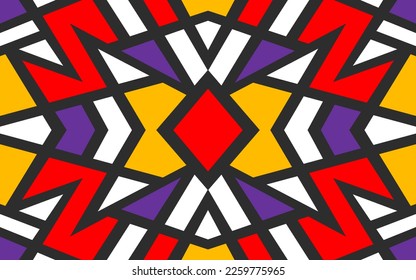 Abstract background with colorful mosaic tile pattern. Colorful abstract mosaic tile