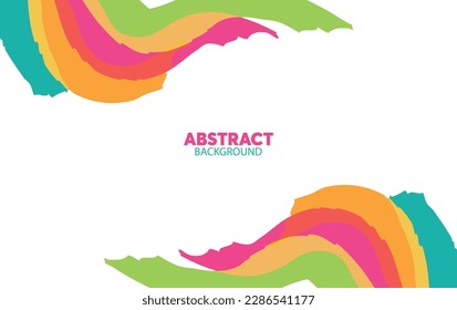 Abstract background with colorful object. Concept of cover with elegant effect. Modern screen. Vector illustration for design.