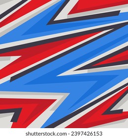 Abstract background with colorful overlapping triangular pattern