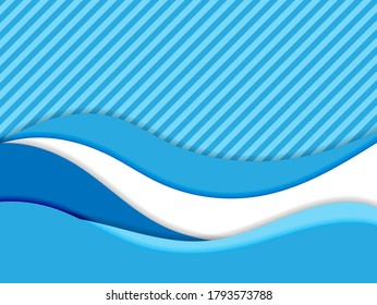 Fondo abstracto con formas de corte de papel coloridas. Concepto de diseño para afiches, pancartas o volantes
