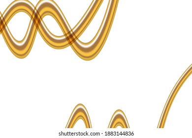 Abstract background with colorful paper cut shapes. Design for poster, banner, card. White and yellow abstract round illustration. 3D paper images with a subtle blend of bright colors. Copy space.