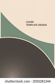 Abstract background with colorful paper cut shapes. Corporate design. Template for a poster, banner, business card, postcard. Vector illustration