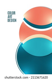 Fondo abstracto con formas de corte de papel coloridas. Diseño corporativo. Plantilla para un afiche, banner, tarjeta de visita, postal. Ilustración del vector