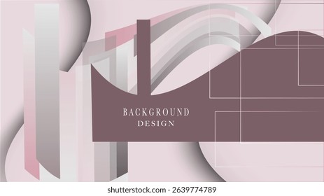 Abstract background colorful pastel gradient modern abstract geometric shapes