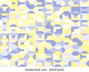 Abstract Background. Colorful Pattern with Rectangles and Triangles in Modern Style. Bright Geometric Background. Abstract Background for Presentation, Websites, Wallpaper, Card, Cover, Tile.