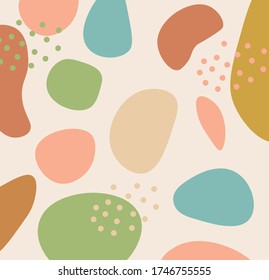 Abstract background, colorful pattern, simple pattern in various colors. Abstract patterns for fashion design, branding, web images, packaging, decor, geometric forme collection