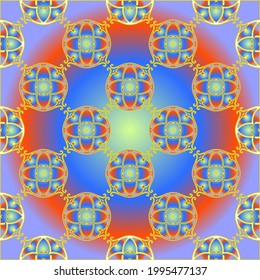 abstract background with colorful patterns. ornament for wallpapers and backgrounds. 