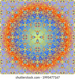 fondo abstracto con patrones coloridos. ornamento para fondos de escritorio y fondo. 