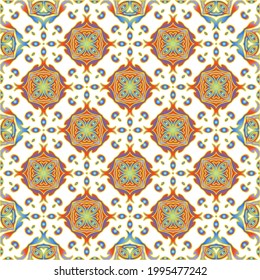 abstract background with colorful patterns. ornament for wallpapers and backgrounds. 