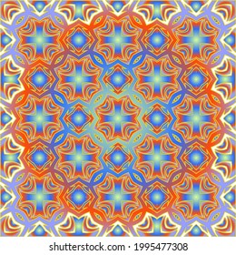 abstract background with colorful patterns. ornament for wallpapers and backgrounds. 