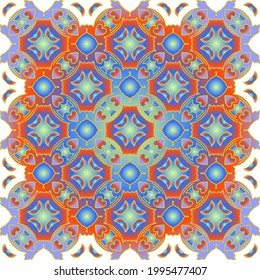 abstract background with colorful patterns. ornament for wallpapers and backgrounds. 