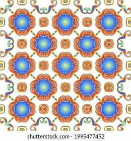 abstract background with colorful patterns. ornament for wallpapers and backgrounds. 