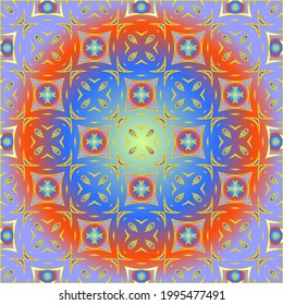 abstract background with colorful patterns. ornament for wallpapers and backgrounds. 