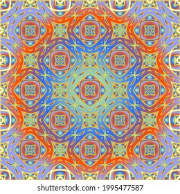 abstract background with colorful patterns. ornament for wallpapers and backgrounds. 