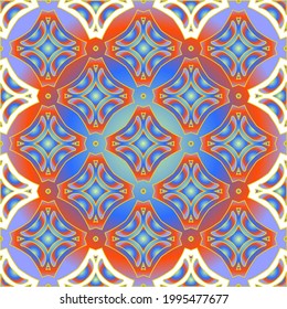 fondo abstracto con patrones coloridos. ornamento para fondos de escritorio y fondo. 