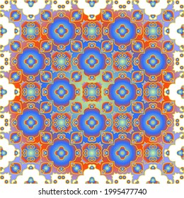 abstract background with colorful patterns. ornament for wallpapers and backgrounds. 