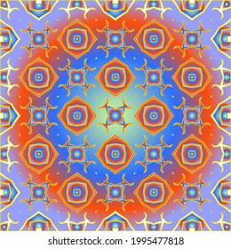 fondo abstracto con patrones coloridos. ornamento para fondos de escritorio y fondo. 