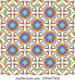 fondo abstracto con patrones coloridos. ornamento para fondos de escritorio y fondo. 