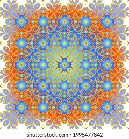 fondo abstracto con patrones coloridos. ornamento para fondos de escritorio y fondo. 