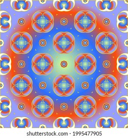 abstract background with colorful patterns. ornament for wallpapers and backgrounds. 