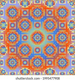abstract background with colorful patterns. ornament for wallpapers and backgrounds. 