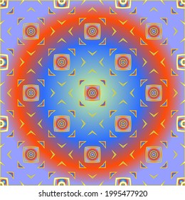 abstract background with colorful patterns. ornament for wallpapers and backgrounds. 